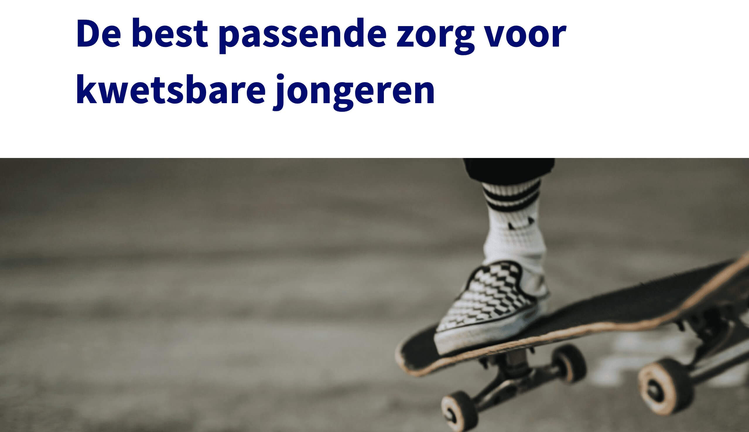 Stroomop: Actieplan best passende zorg voor de jeugd