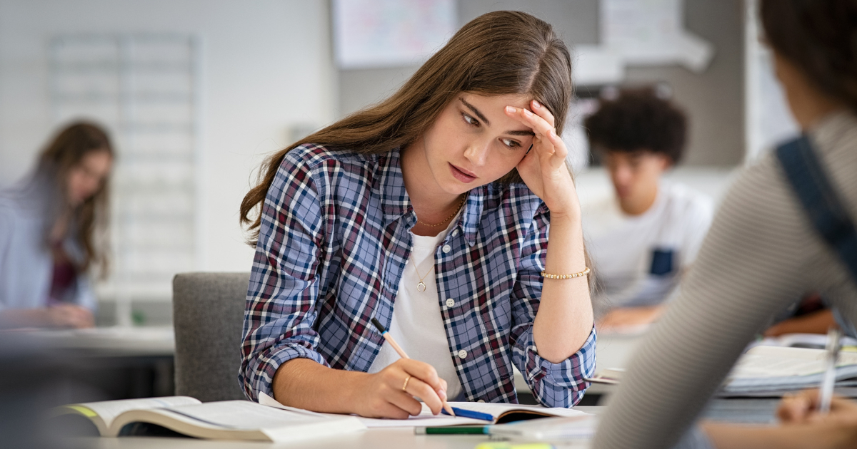 Jongere ervaart meeste stress door school