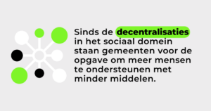 decentralisatie sociaal domein